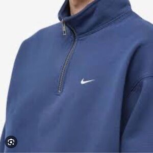 Nike Navy Quarter-Zip Pullover